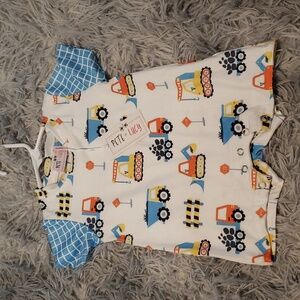 Pete + Lucy construction romper